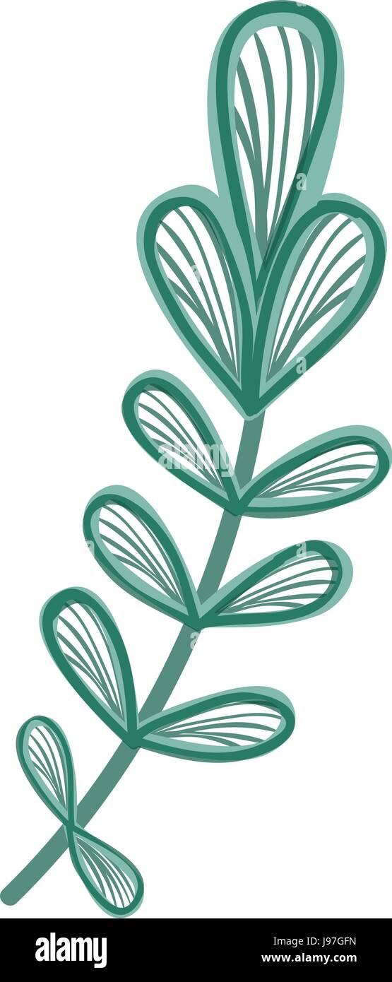 leafs plant ecology icon Stock Vector Image & Art - Alamy