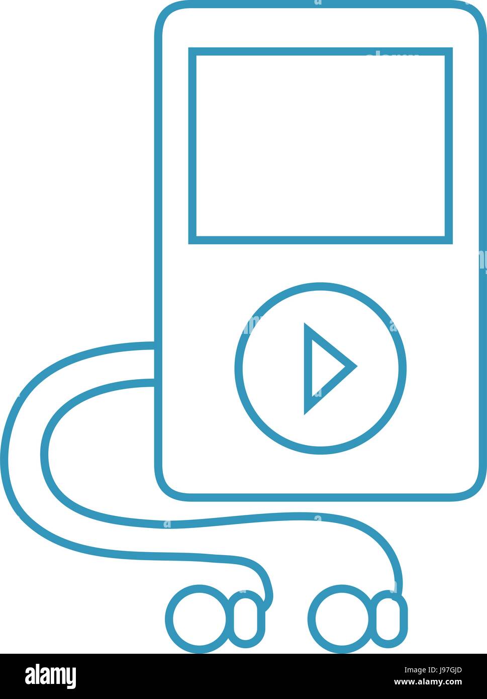 music player mp3 icon Stock Vector Image & Art - Alamy