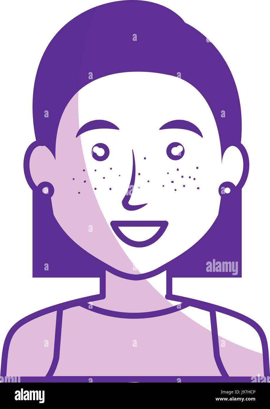 elegant businesswoman avatar character Stock Vector Image & Art - Alamy