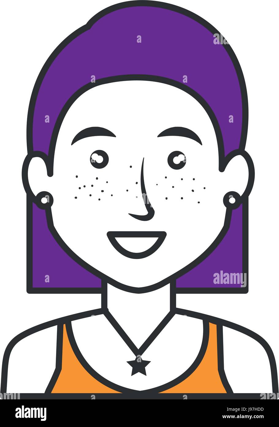 elegant businesswoman avatar character Stock Vector Image & Art - Alamy