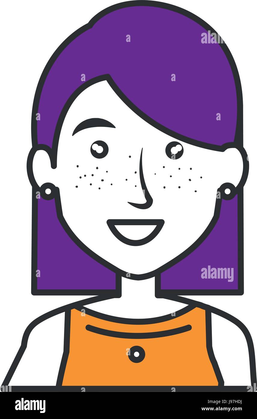 elegant businesswoman avatar character Stock Vector Image & Art - Alamy