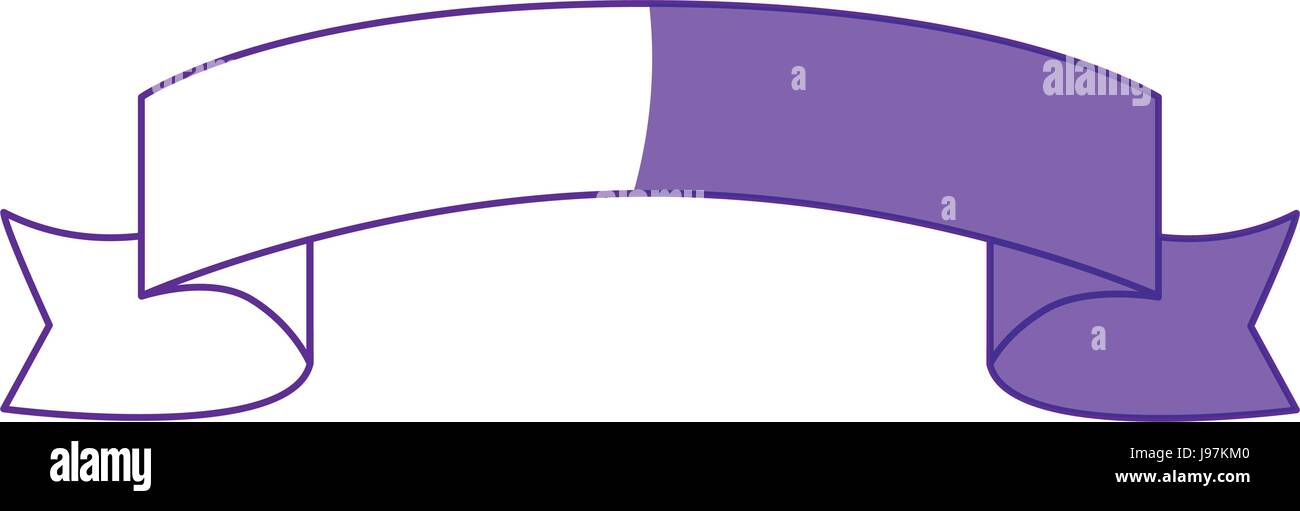 Ribbon banner isolated Stock Vector Image & Art - Alamy