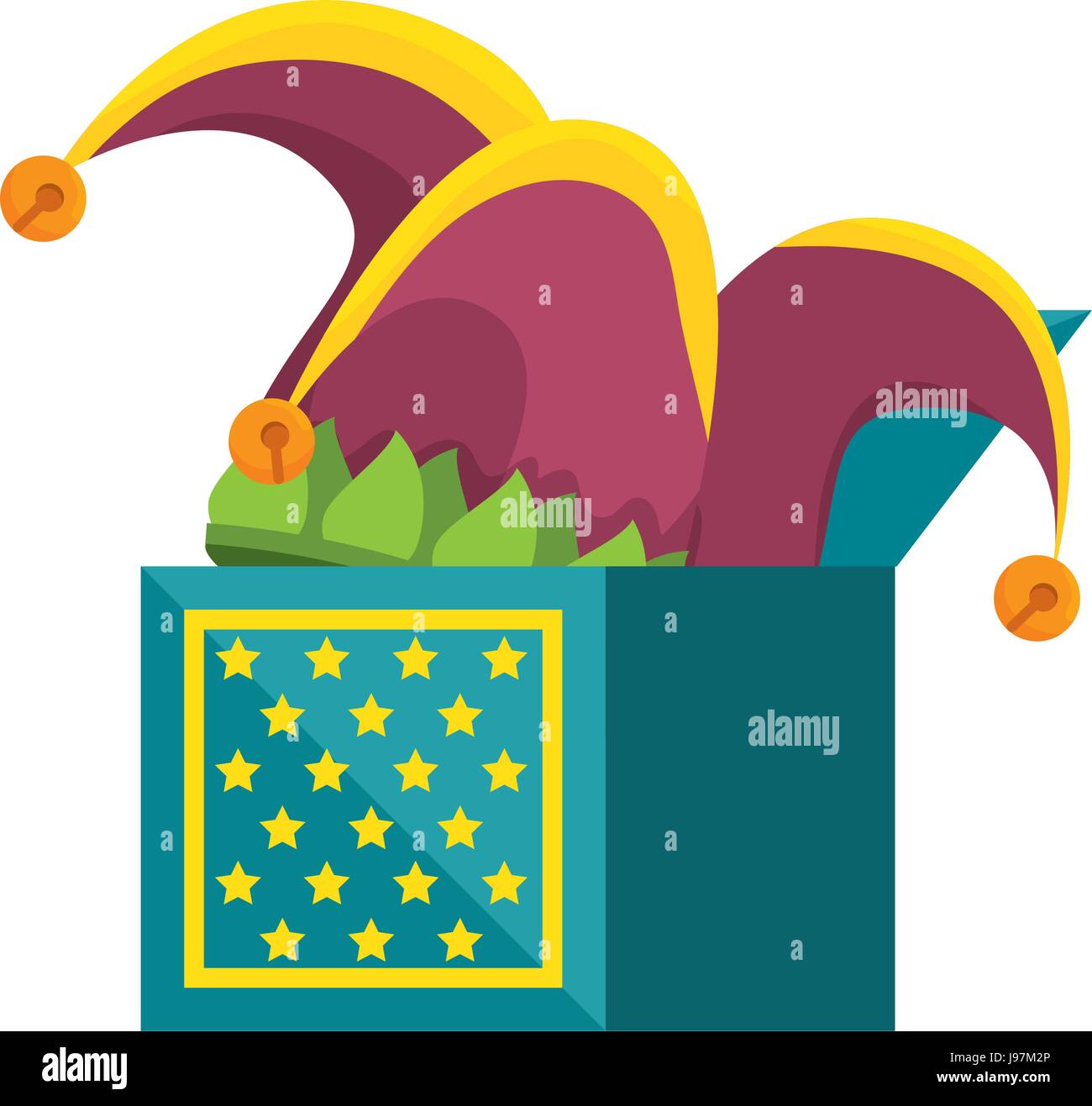 Jack in the box Stock Vector Image & Art - Alamy