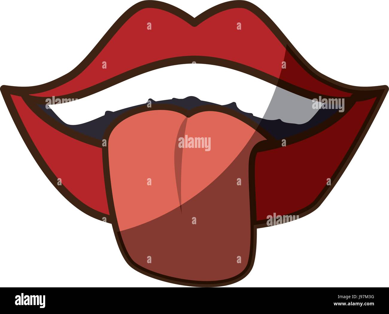 Mouth laughing cartoon Stock Vector Image & Art Alamy