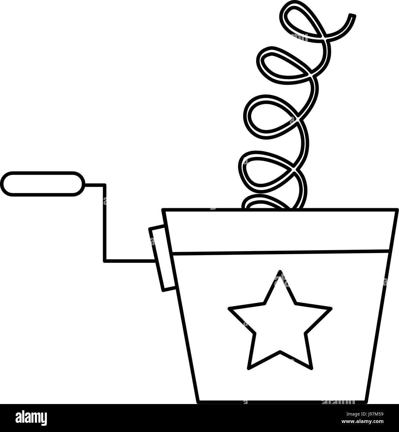 Jack in the box empty Stock Vector Image & Art Alamy