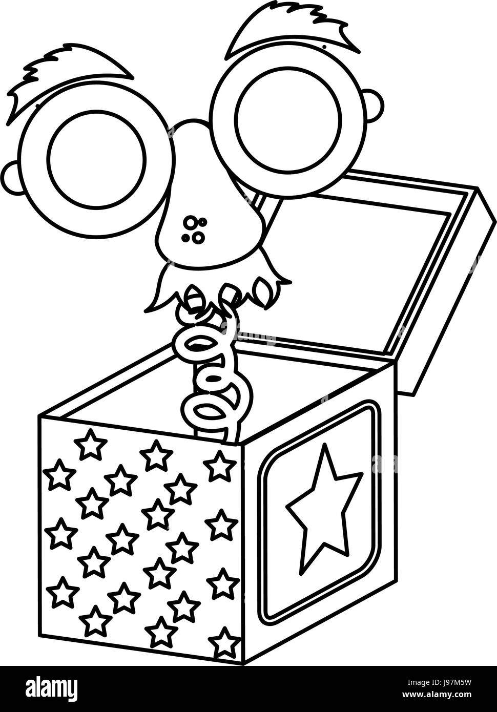 Jack in the box Stock Vector Image & Art Alamy