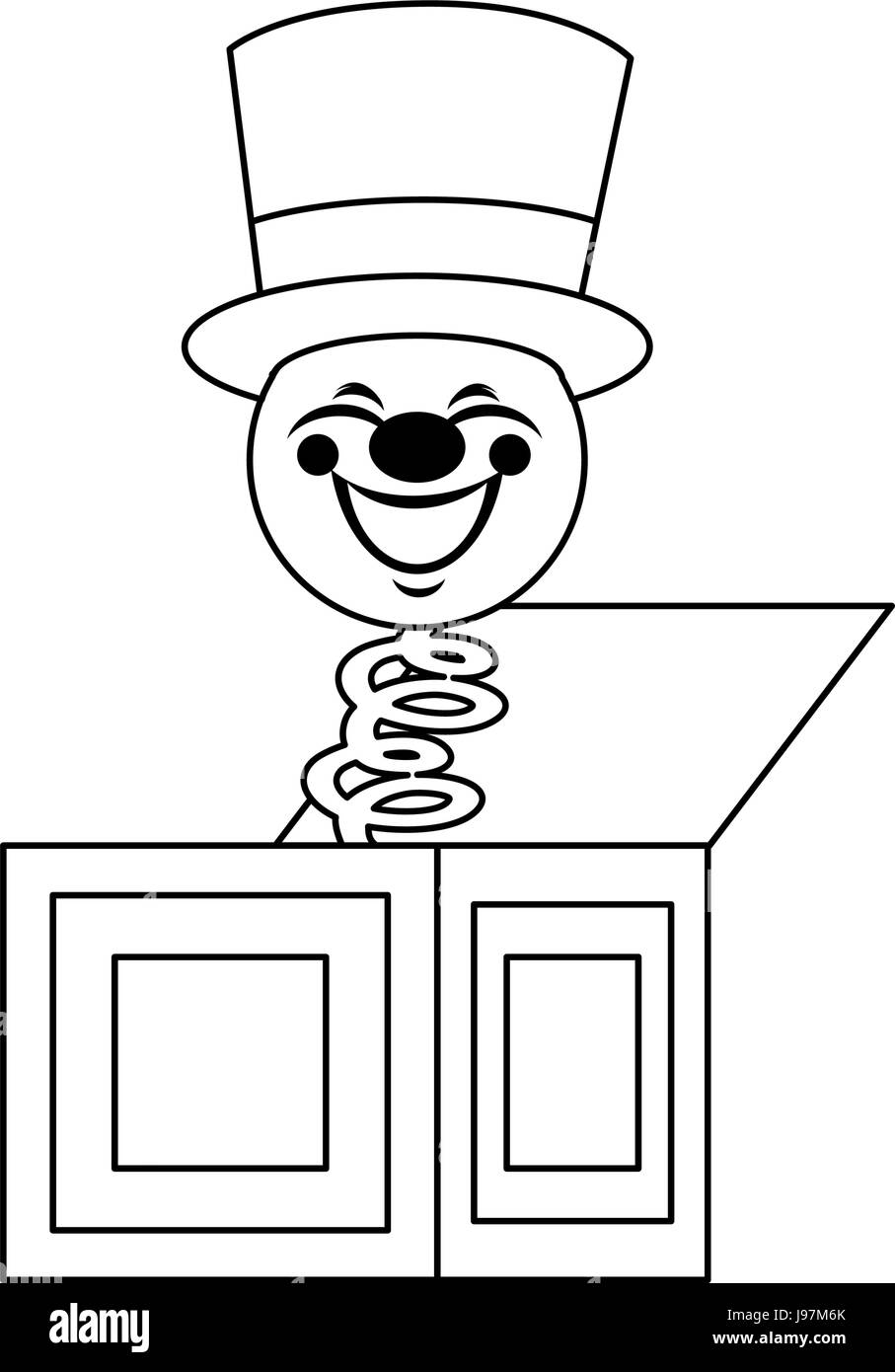Jack in the box Stock Vector Image & Art Alamy