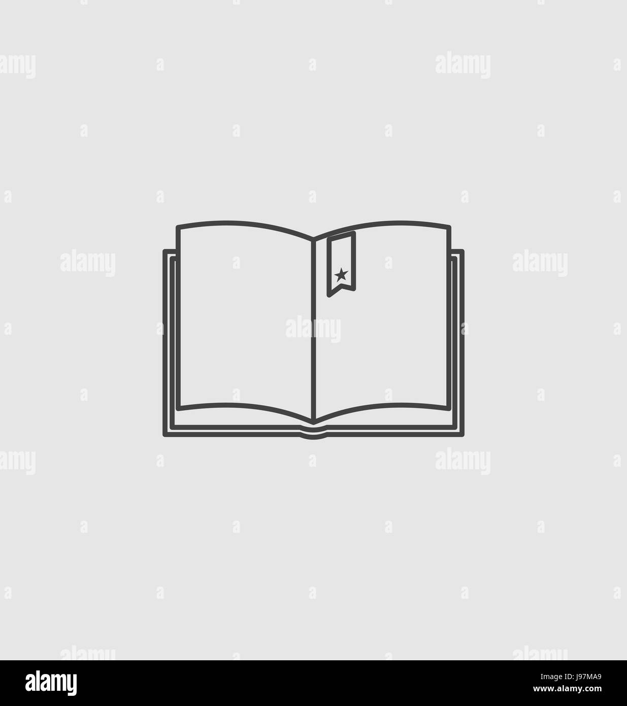 Book vector illustration icon Stock Vector Image & Art - Alamy