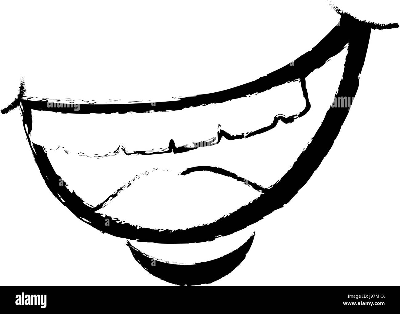 Mouth laughing cartoon Stock Vector Image \u0026 Art - Alamy, image size:1300x1020