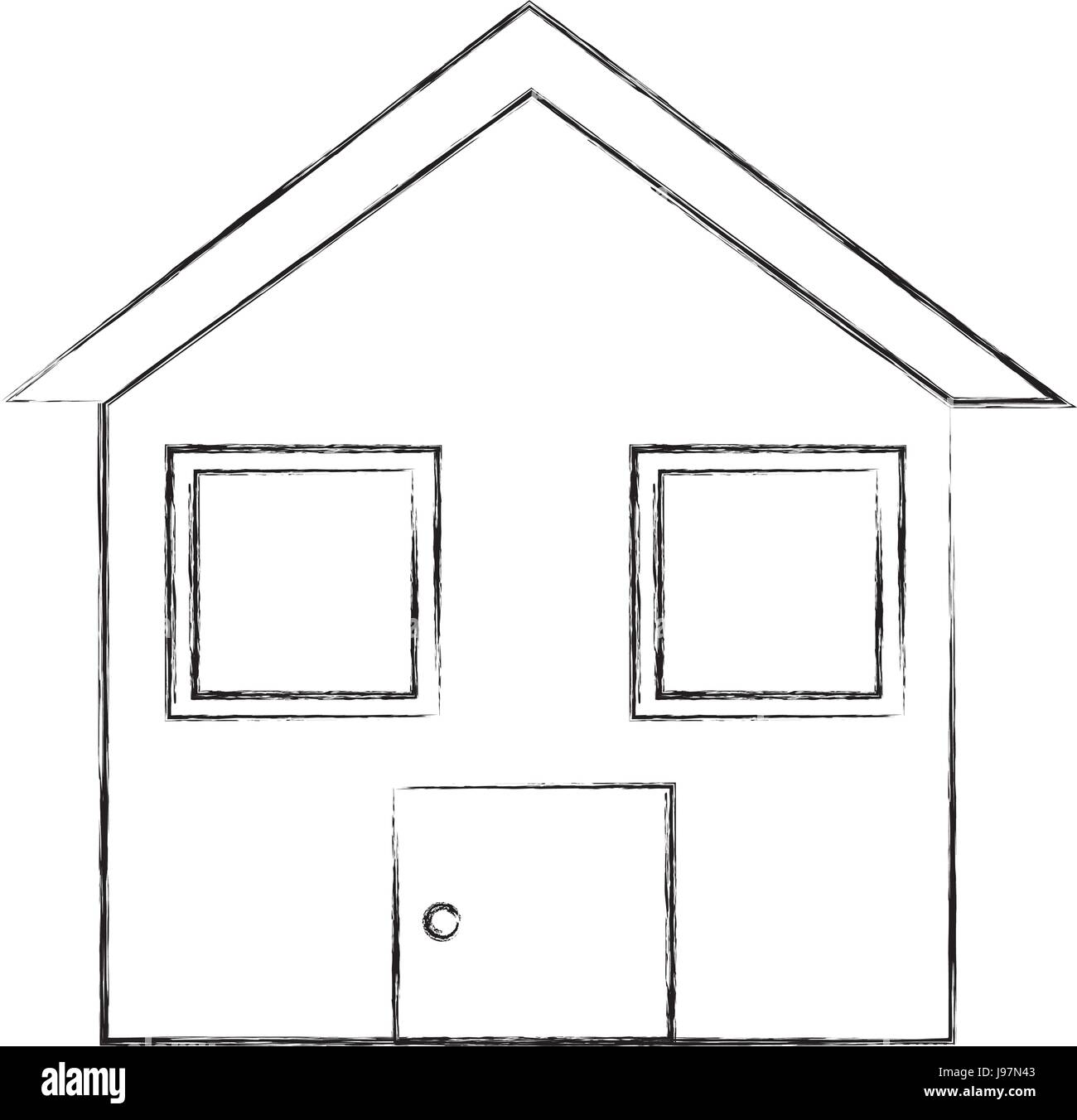 home house isolated icon Stock Vector Image & Art - Alamy