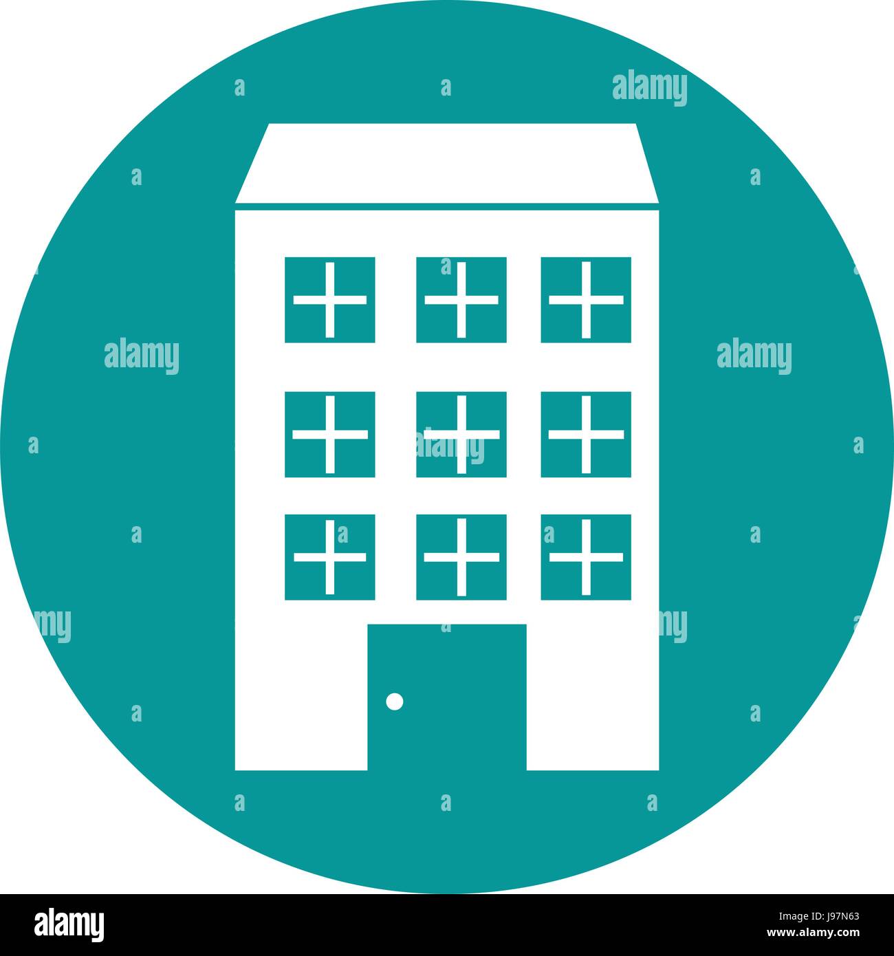 big building isolated icon Stock Vector Image & Art - Alamy