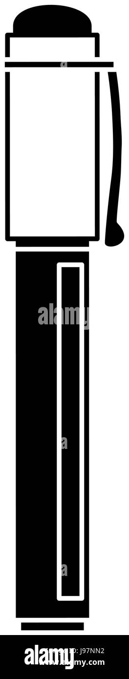 Office pen utensil Stock Vector Image & Art - Alamy