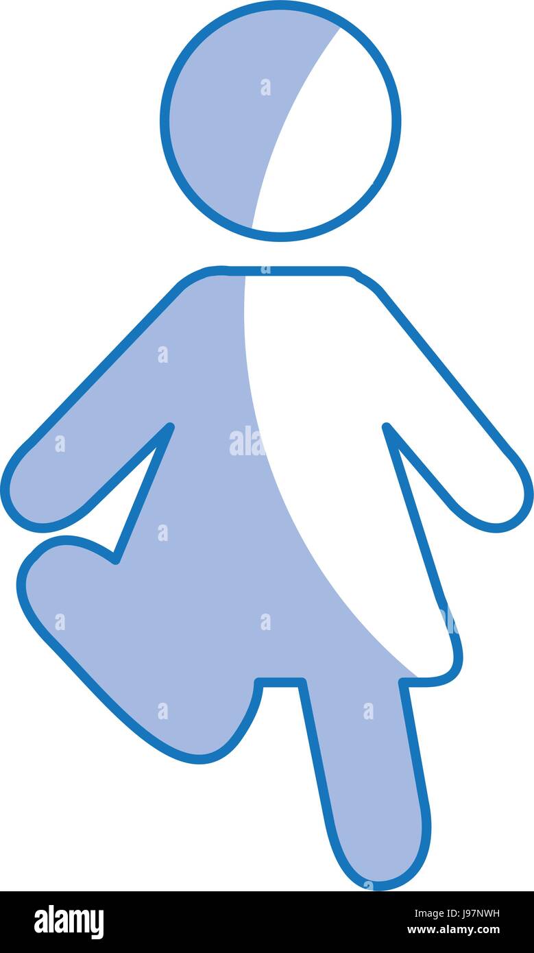 woman human figure silhouette icon Stock Vector Image & Art - Alamy