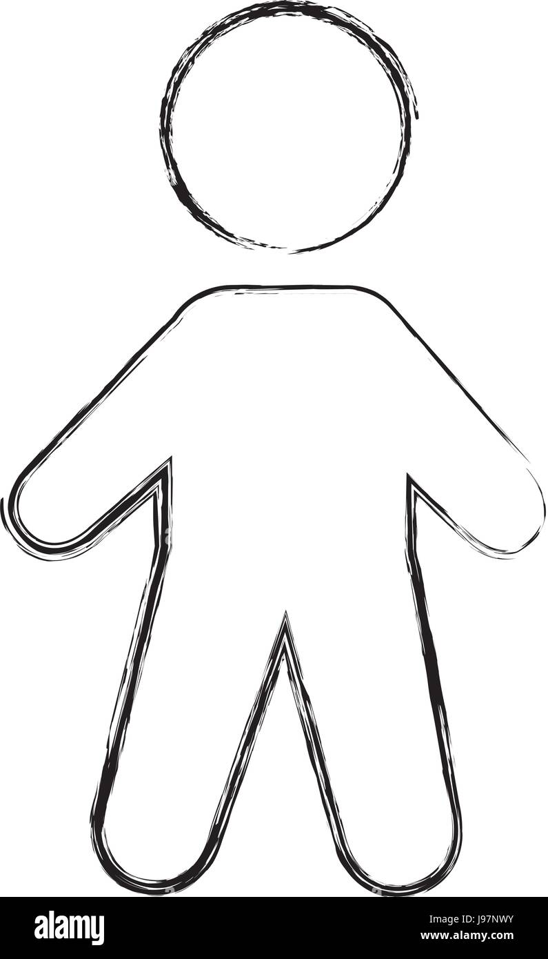 human figure silhouette icon Stock Vector Image & Art - Alamy