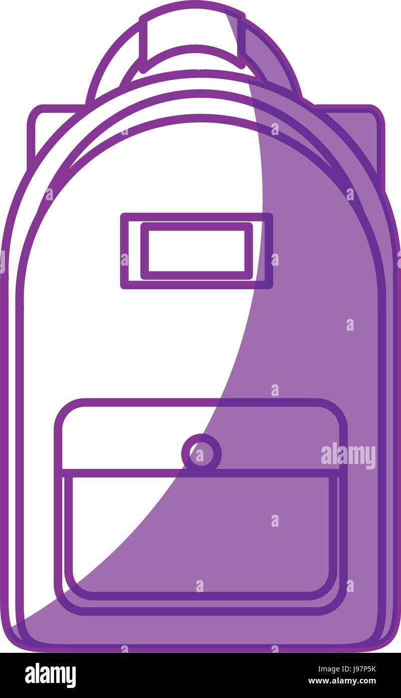school backpack icon Stock Vector Image & Art - Alamy