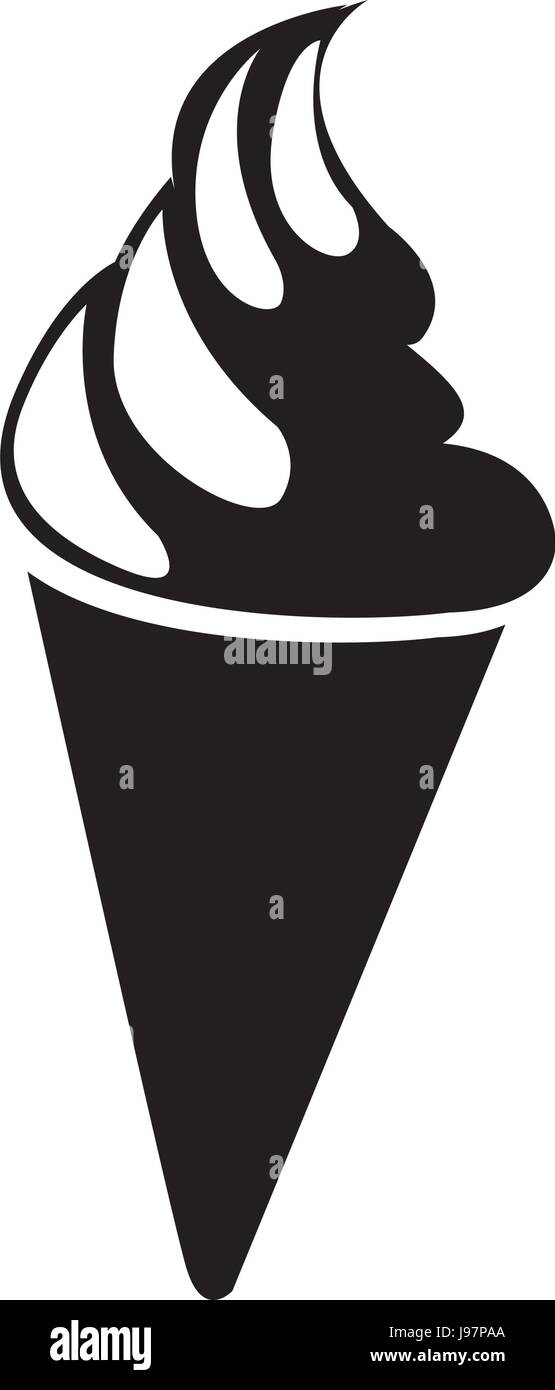 Delicious ice cream cone Stock Vector Image & Art - Alamy