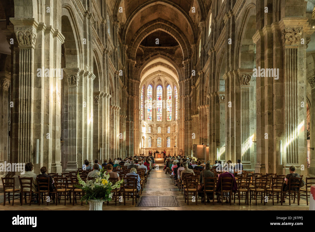 Cathedral Of Saint Lazarus Of Autun Stock Photos & Cathedral Of Saint Lazarus Of Autun Stock