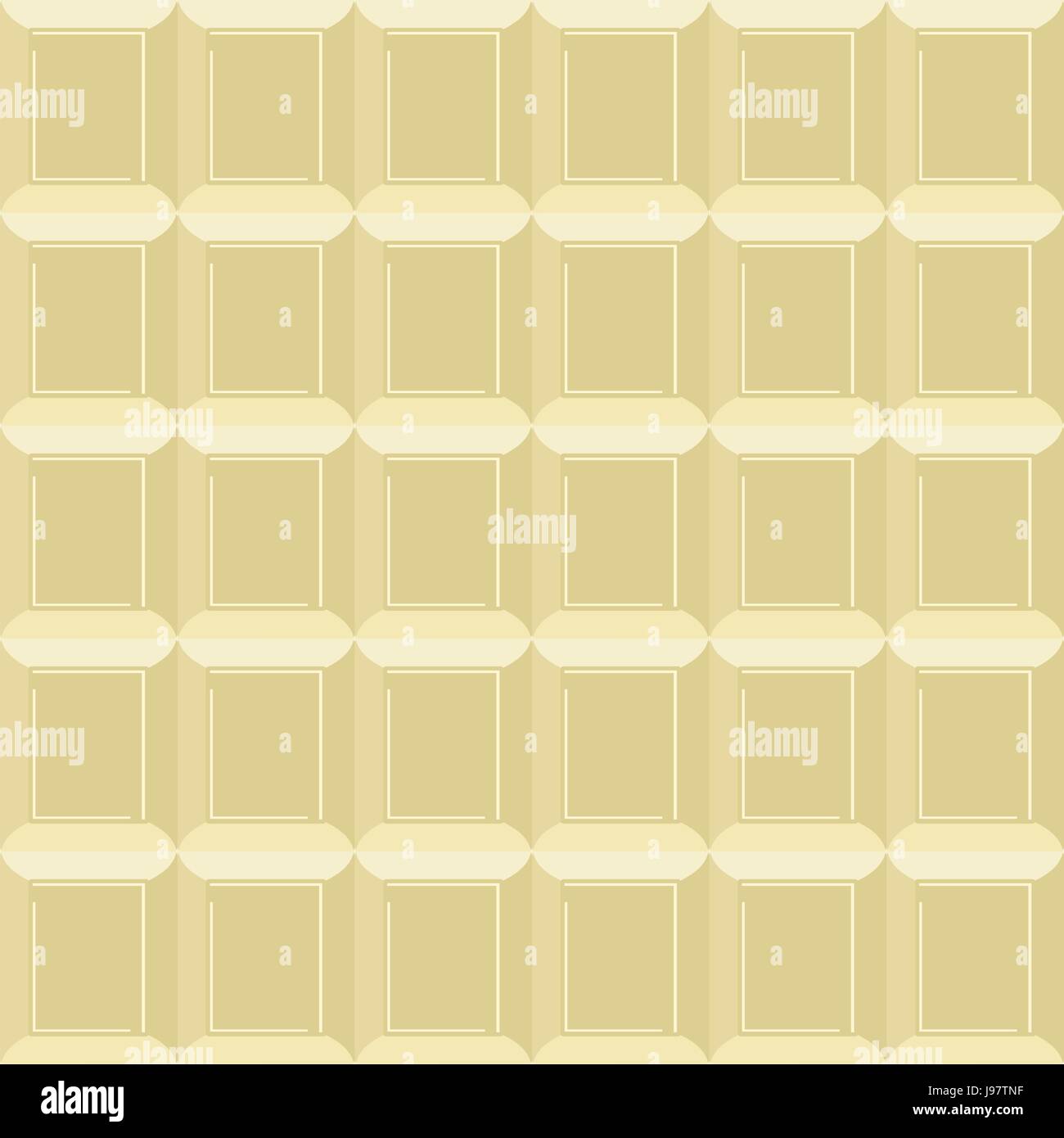 White chocolate seamless pattern. Vector Texture milk chocolate background Stock Vector