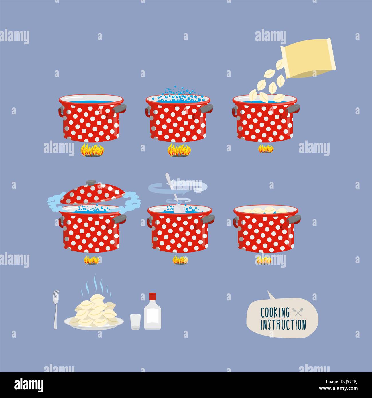 Cooking instructions label hi-res stock photography and images - Alamy