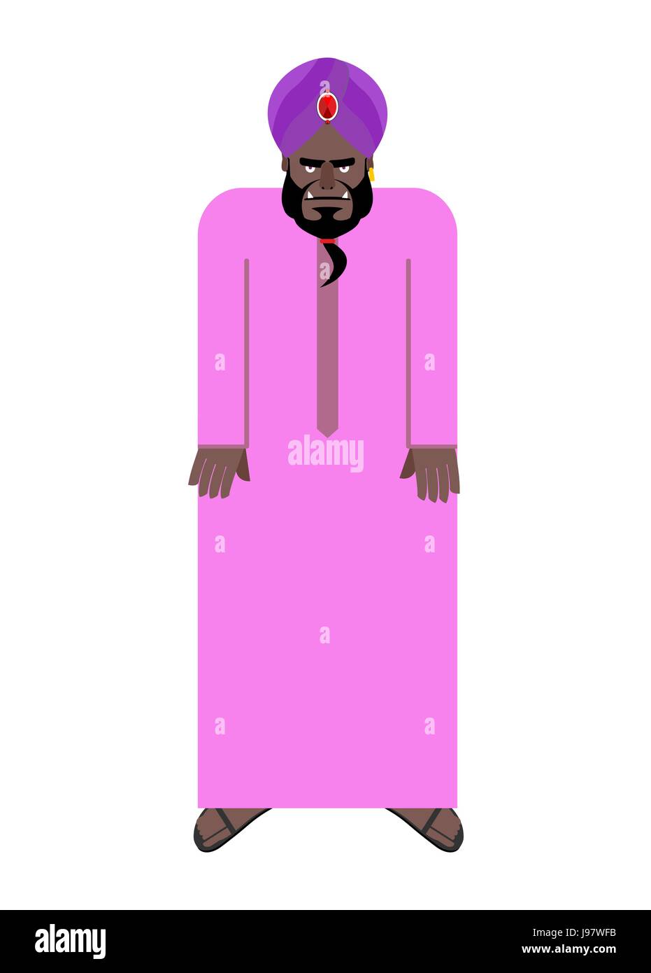 Sheik robe Stock Vector Images - Alamy