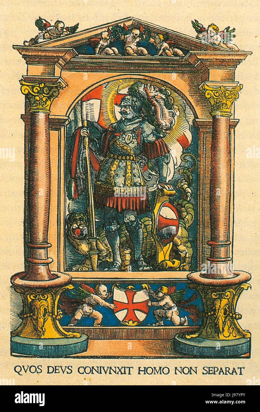 Wappenschild Stock Photo