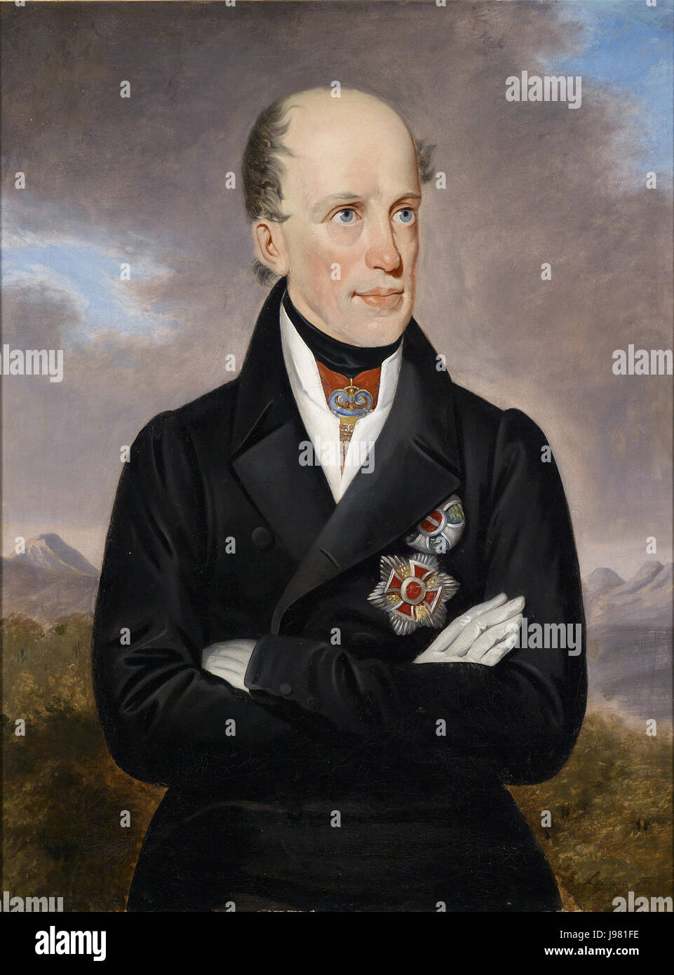 Erzherzog Johann 1844 Stock Photo - Alamy