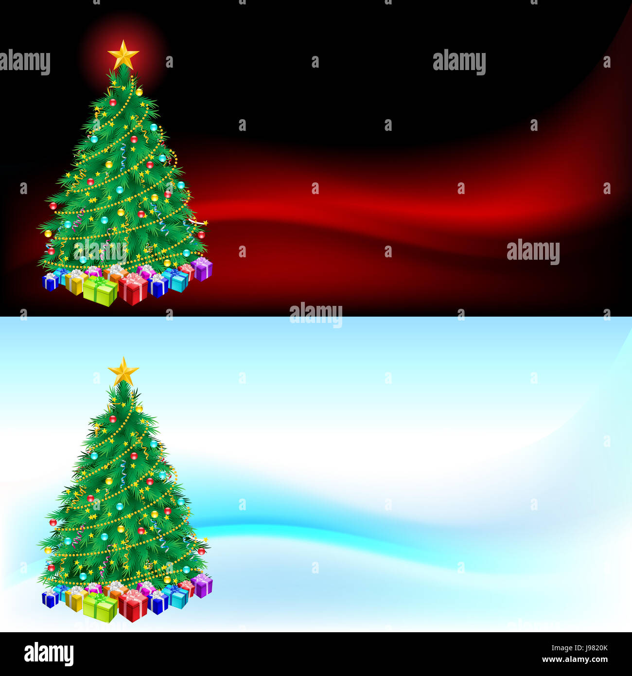 present, art, tree, ball, winter, graphic, green, pine, new, snow, coke, Stock Photo
