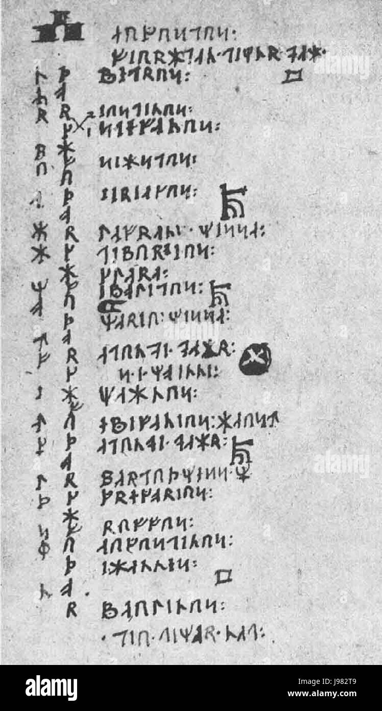 Runic calendar hi-res stock photography and images - Alamy