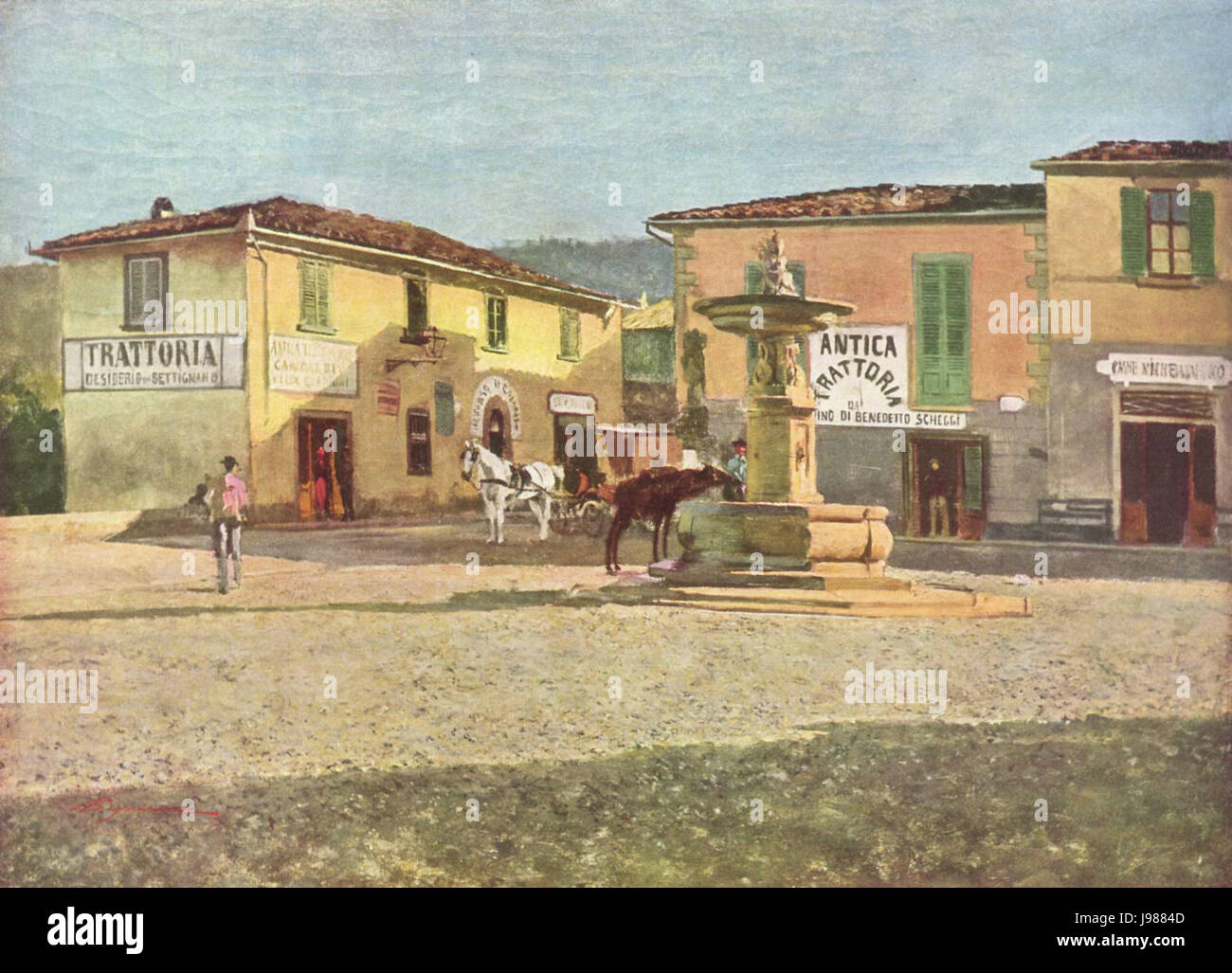 Telemaco Signorini 001 Stock Photo Alamy