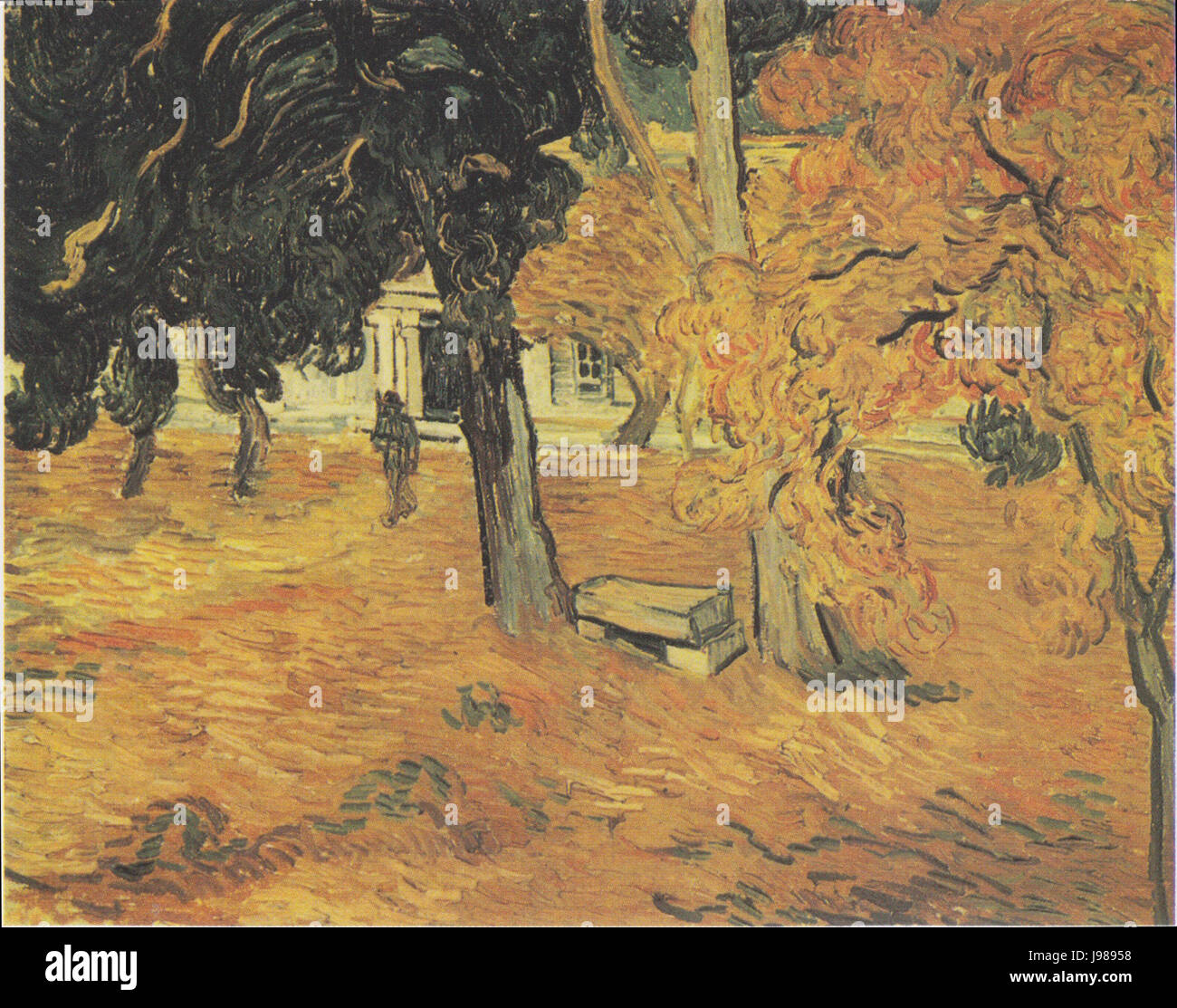 Van Gogh Garten des Hospitals Saint Paul2 Stock Photo Alamy