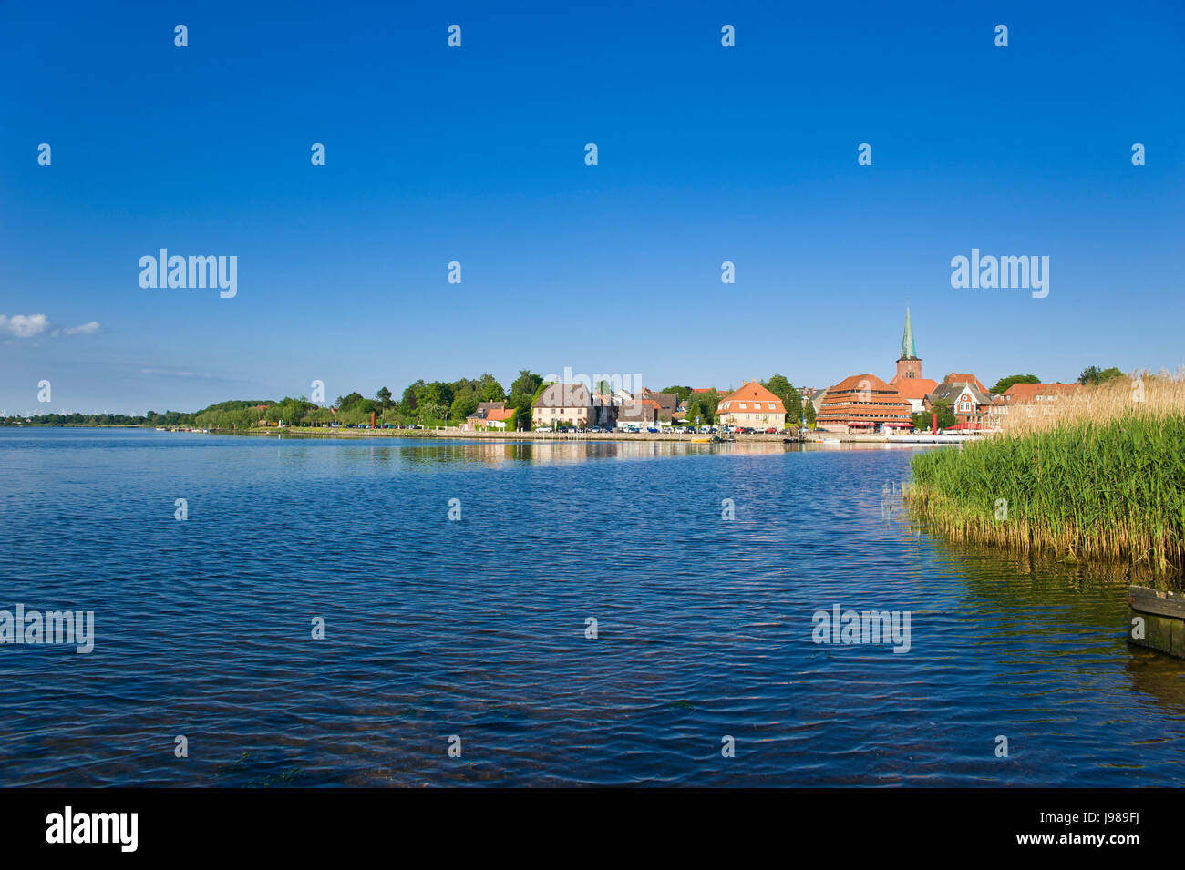 neustadter inland waterways,neustadt in holstein Stock Photo Alamy