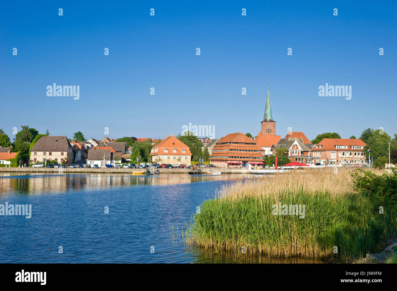 neustadter inland waterways,neustadt in holstein Stock Photo Alamy