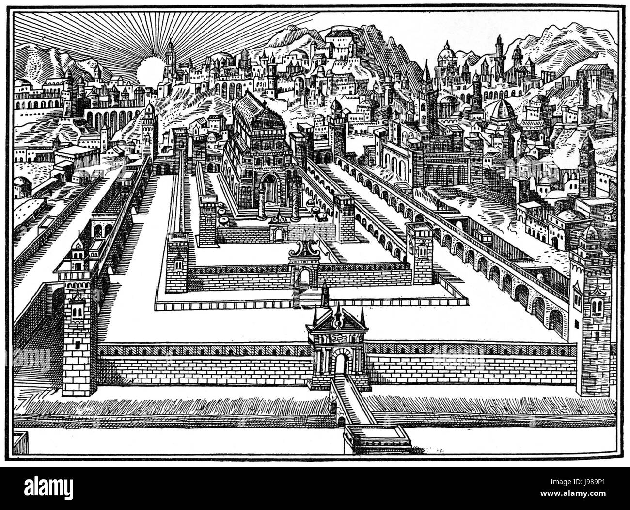 Temple Amsterdam 1685 Stock Photo - Alamy
