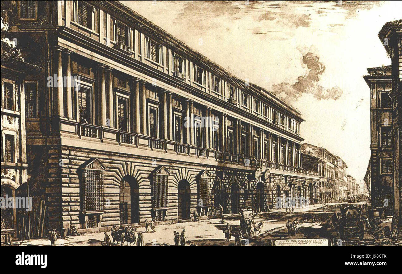 Palazzo Vidoni Caffarelli Stock Photo Alamy