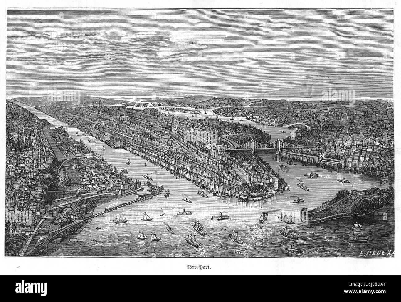 New York 1886 Stock Photo Alamy