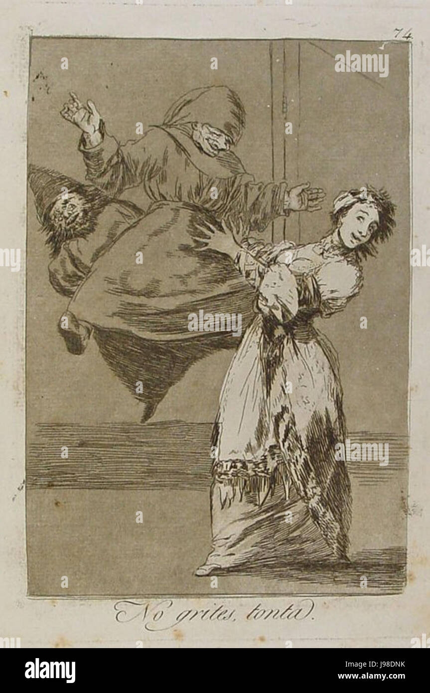 No grites, tonta Stock Photo Alamy