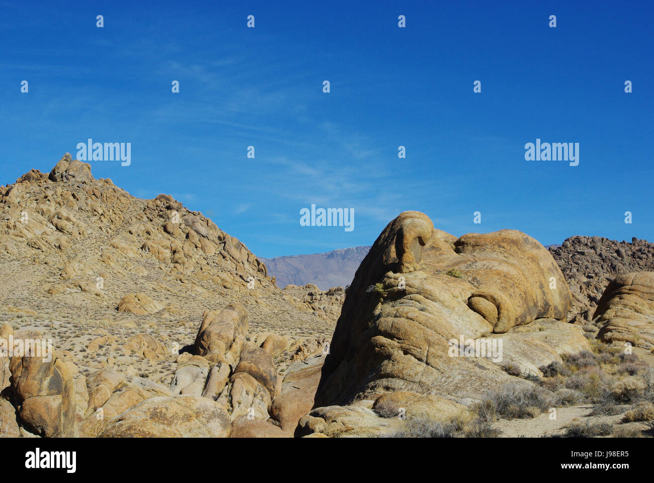 sleeping giant rock,alabama hills,california Stock Photo Alamy
