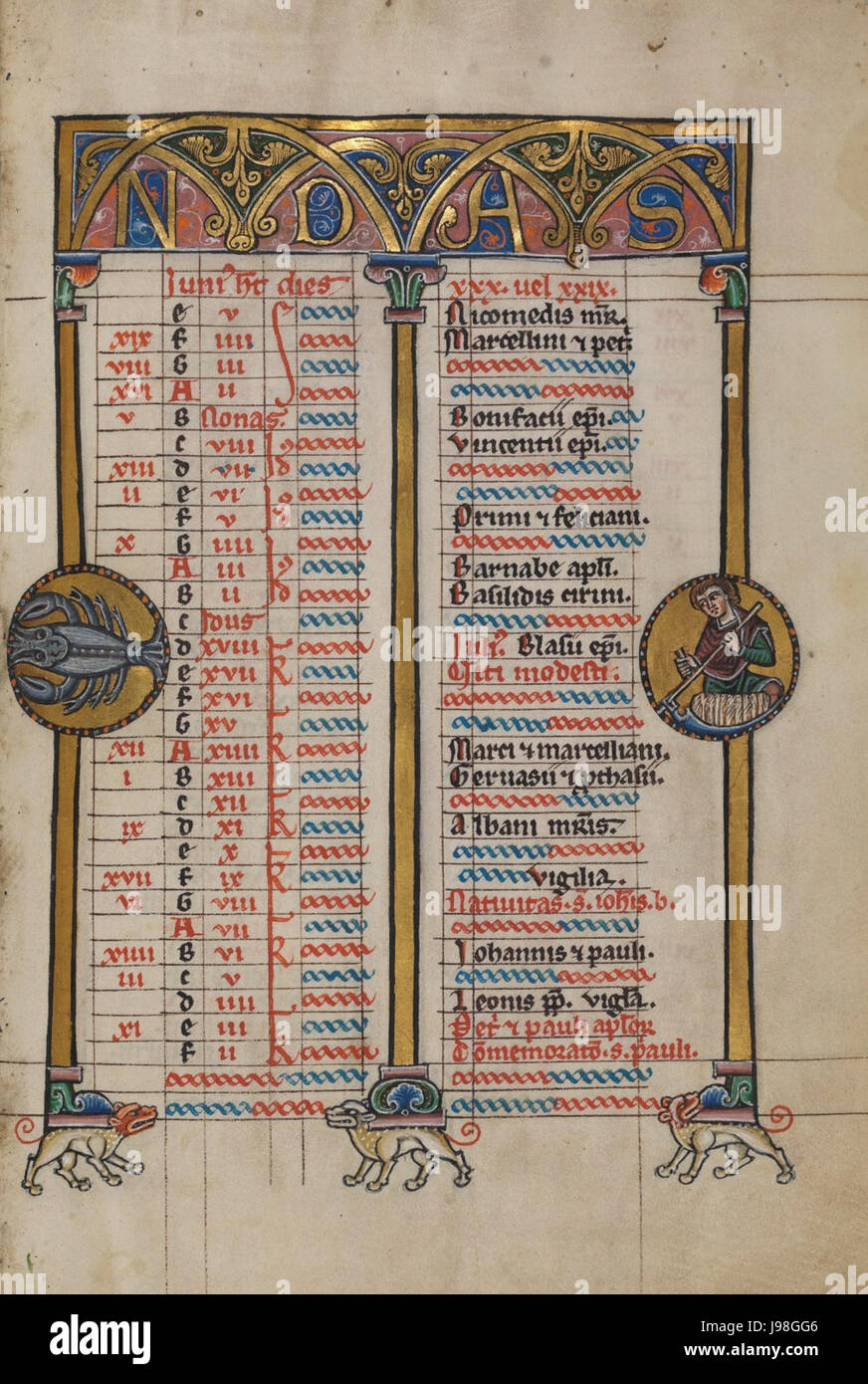 Psalterium text hi-res stock photography and images - Alamy