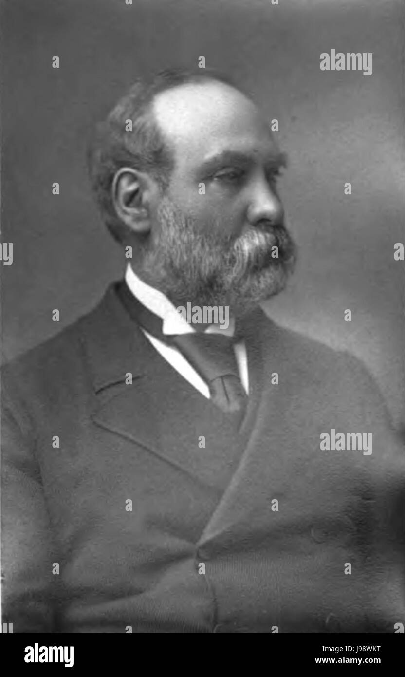 Portrait of George Hastings Stock Photo - Alamy