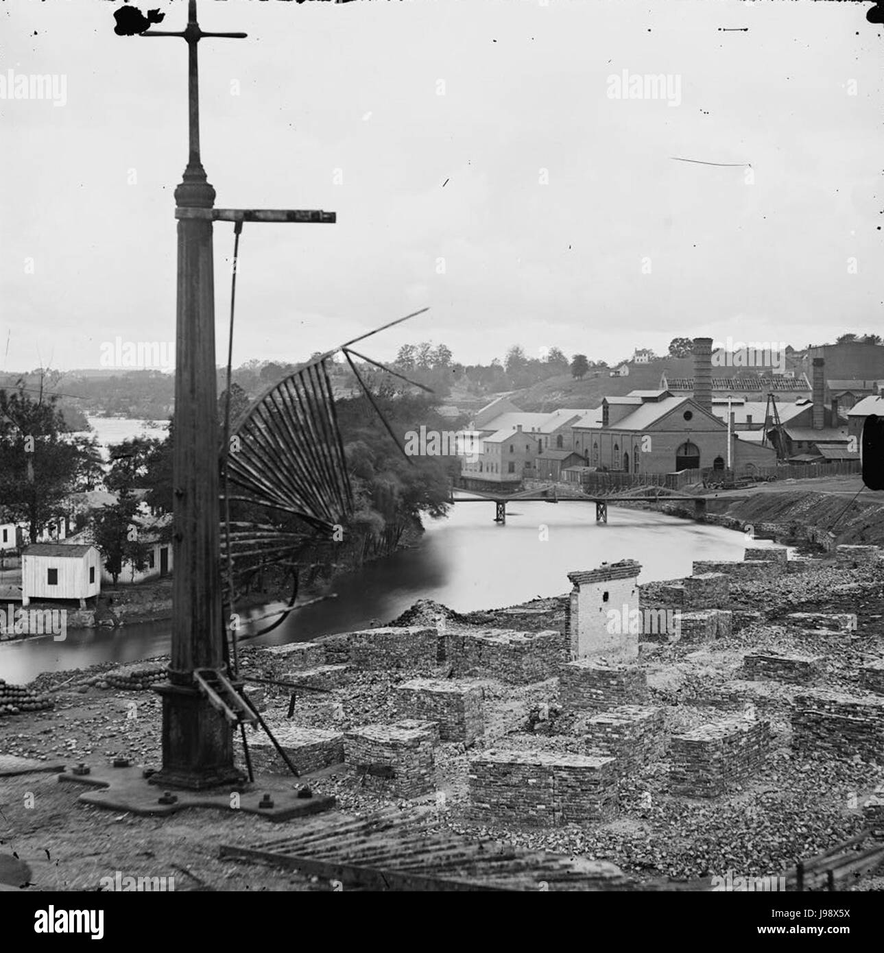 Richmond, Virginia. Tredegar Iron Works Stock Photo Alamy