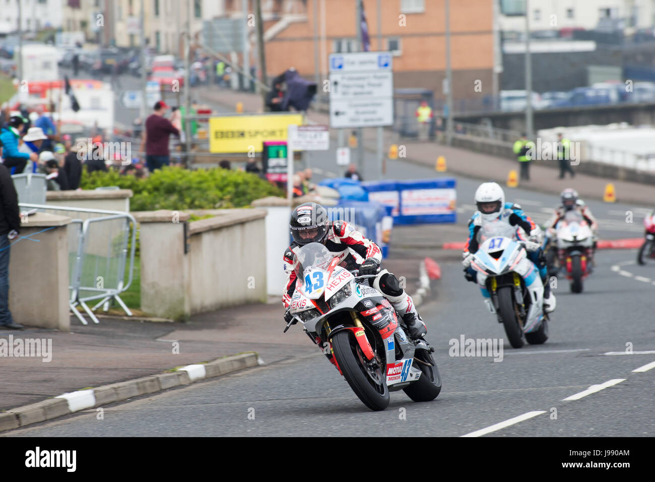 North West 200 International Motorcycle Road Races Stock Photo Alamy