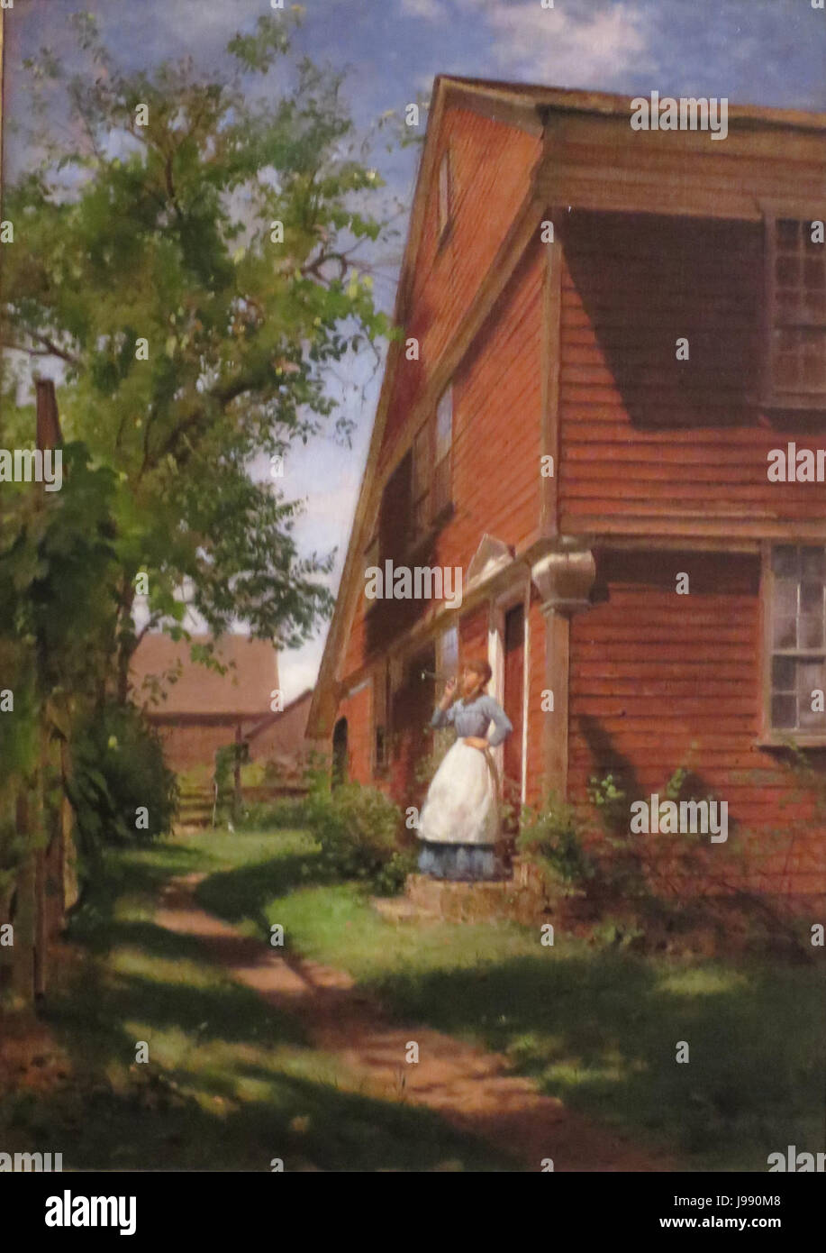 Seymour Joseph Guy   'Dinnertime', 1881, High Museum Stock Photo