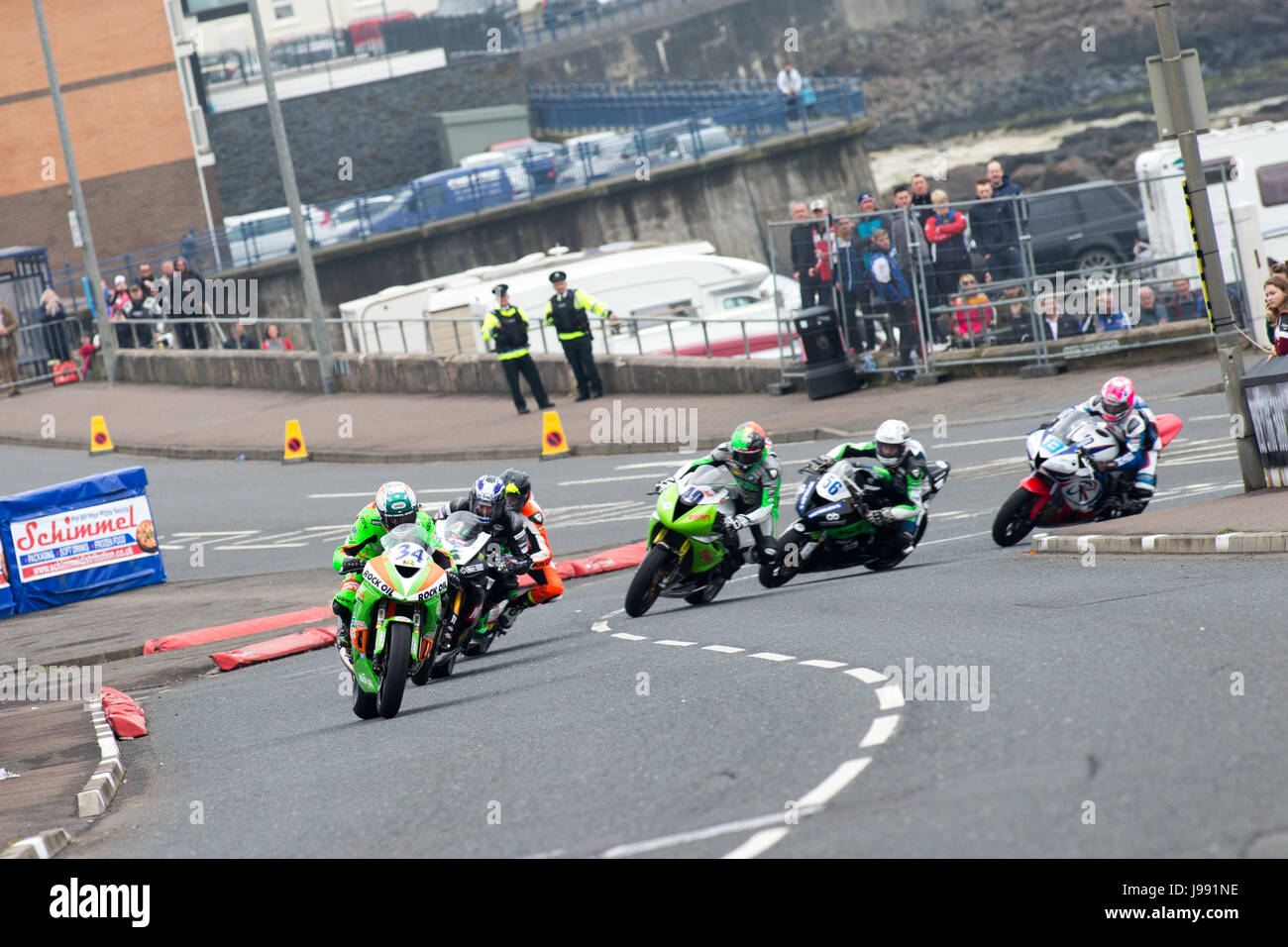 North West 200 International Motorcycle Road Races Stock Photo Alamy