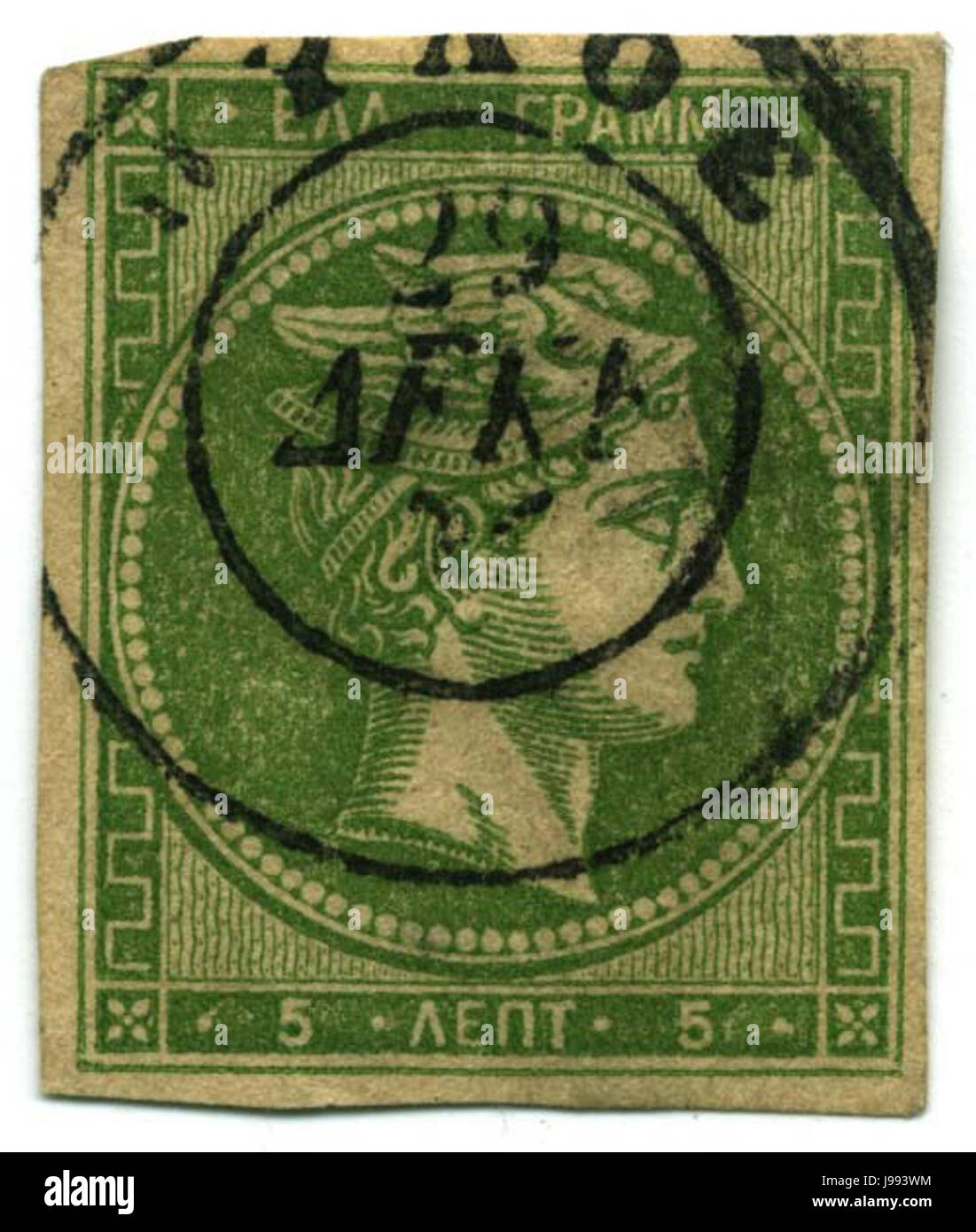 Ancient greek art stamps hi-res stock photography and images - Alamy