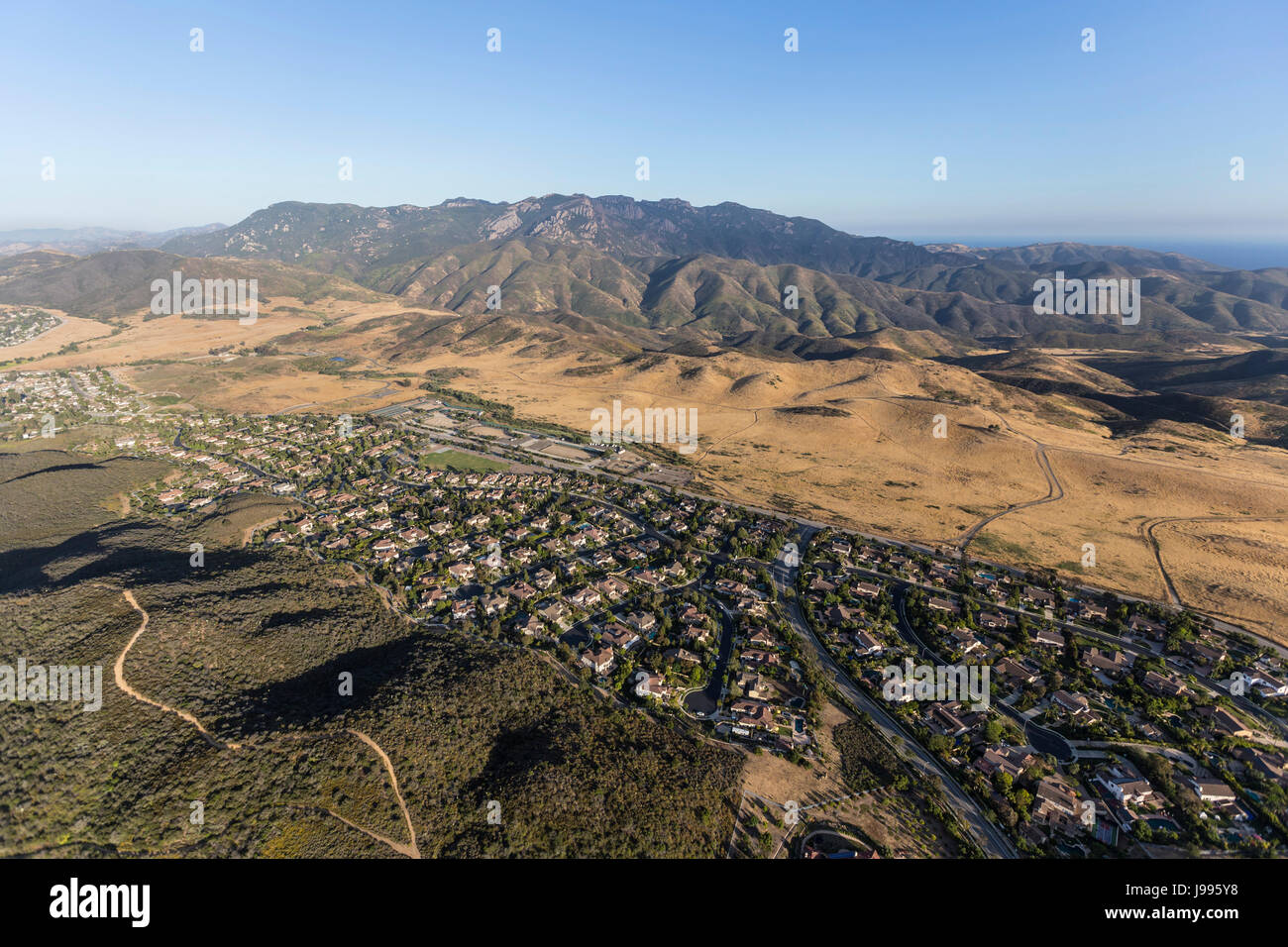Santa Monica Mountains National Recreation Area High Resolution Stock
