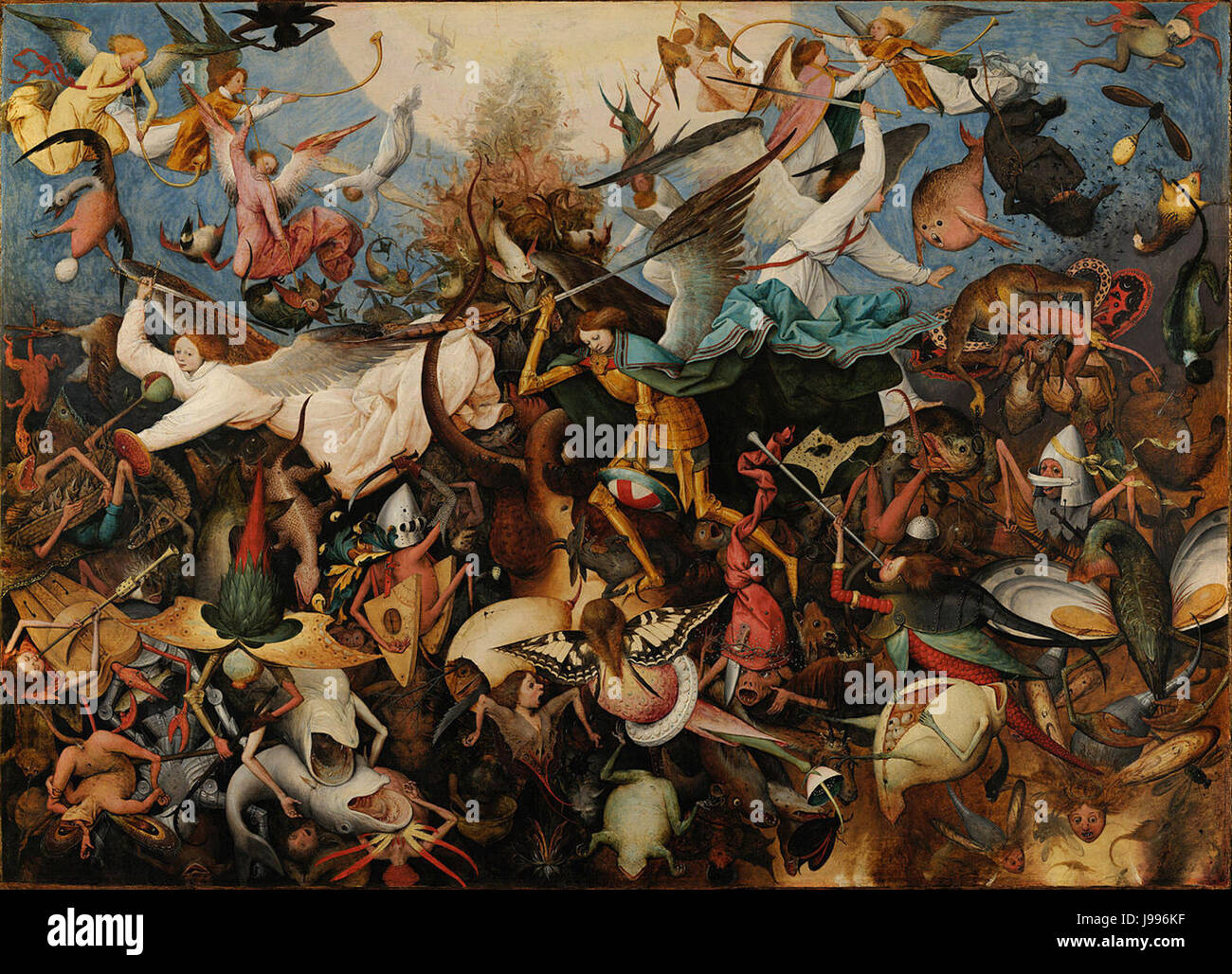 Pieter Bruegel the Elder The Fall of the Rebel Angels Google Art