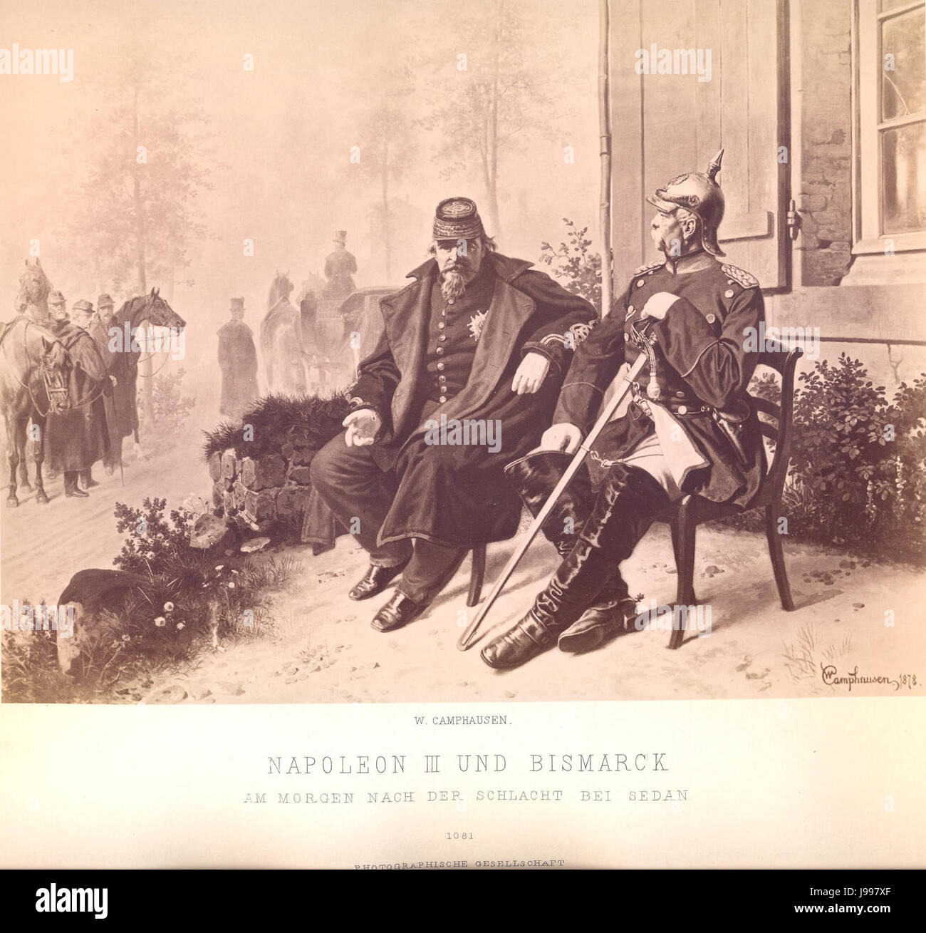 Bismarck and napoleon iii hires stock photography and images Alamy