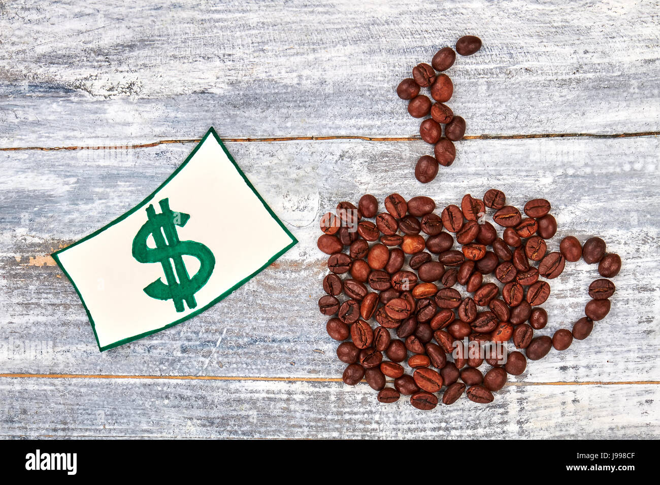Dollar sign coffee hires stock photography and images Alamy