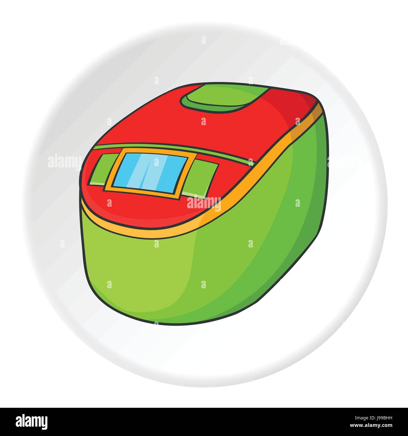 Slow cooker icon, cartoon style Stock Vector Image & Art Alamy