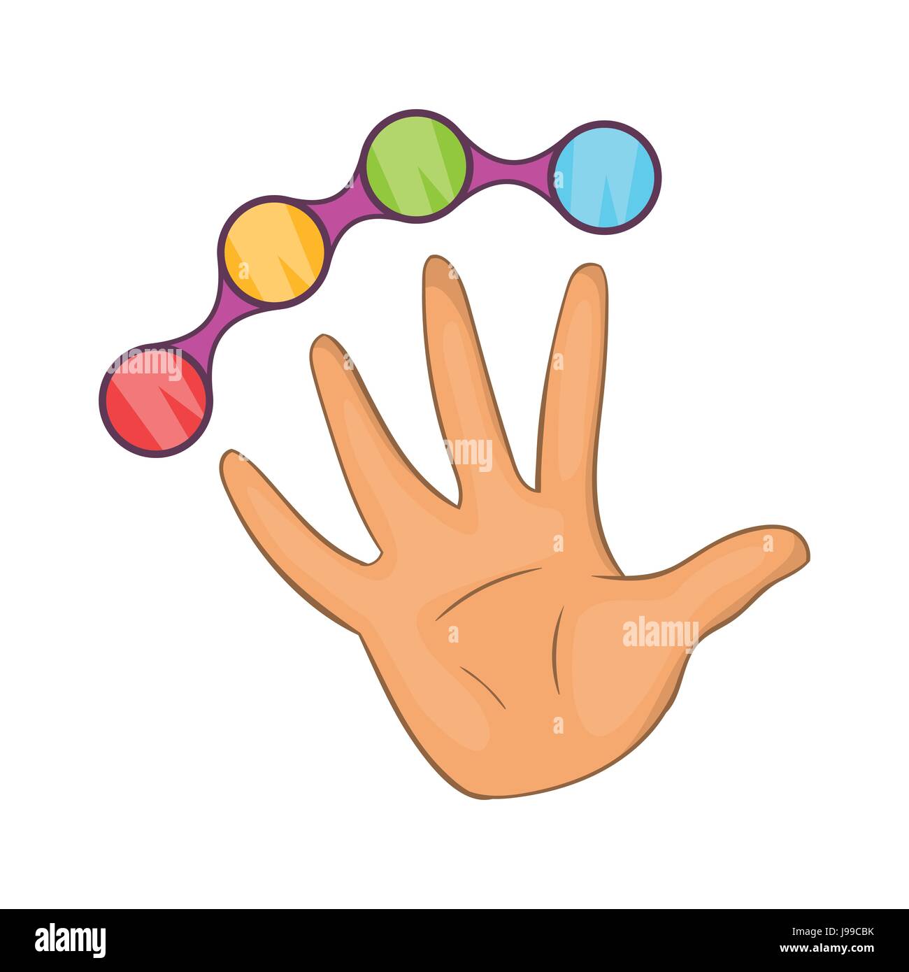 Color buttons icon, cartoon style Stock Vector Image &amp; Art - Alamy